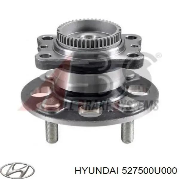 527500U000 Hyundai/Kia cubo de rueda trasero