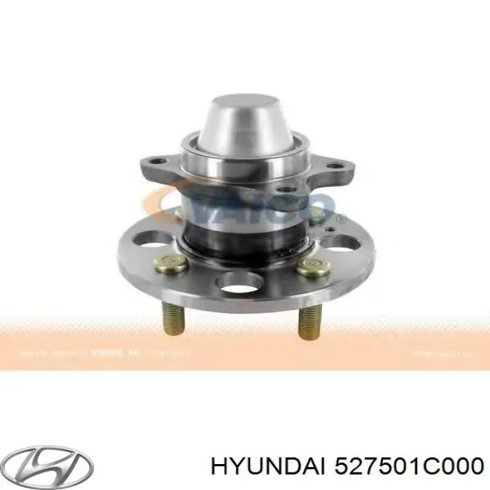 52750-1C000 Hyundai/Kia cubo de rueda trasero