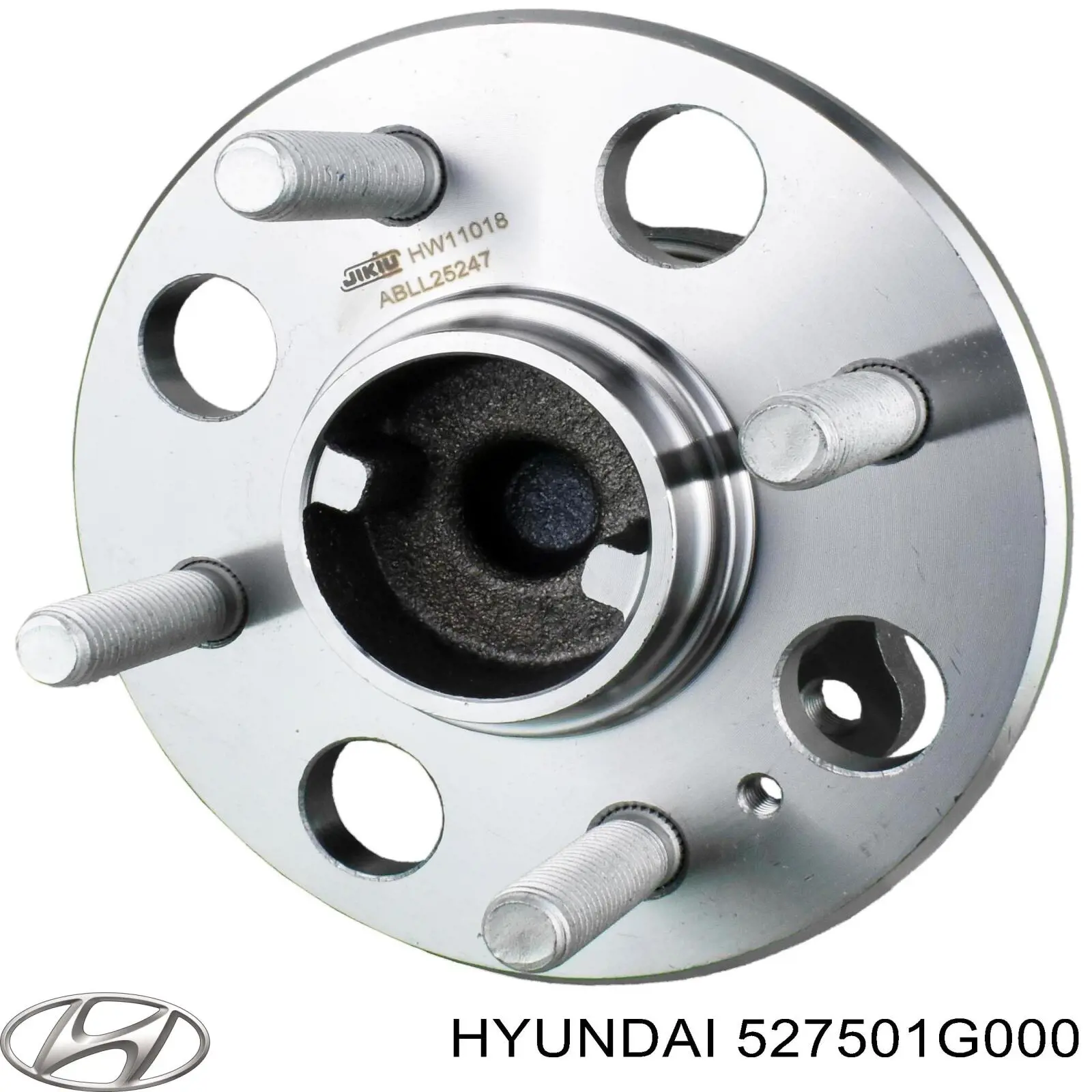 Cubo de rueda trasero 527501G000 Hyundai/Kia