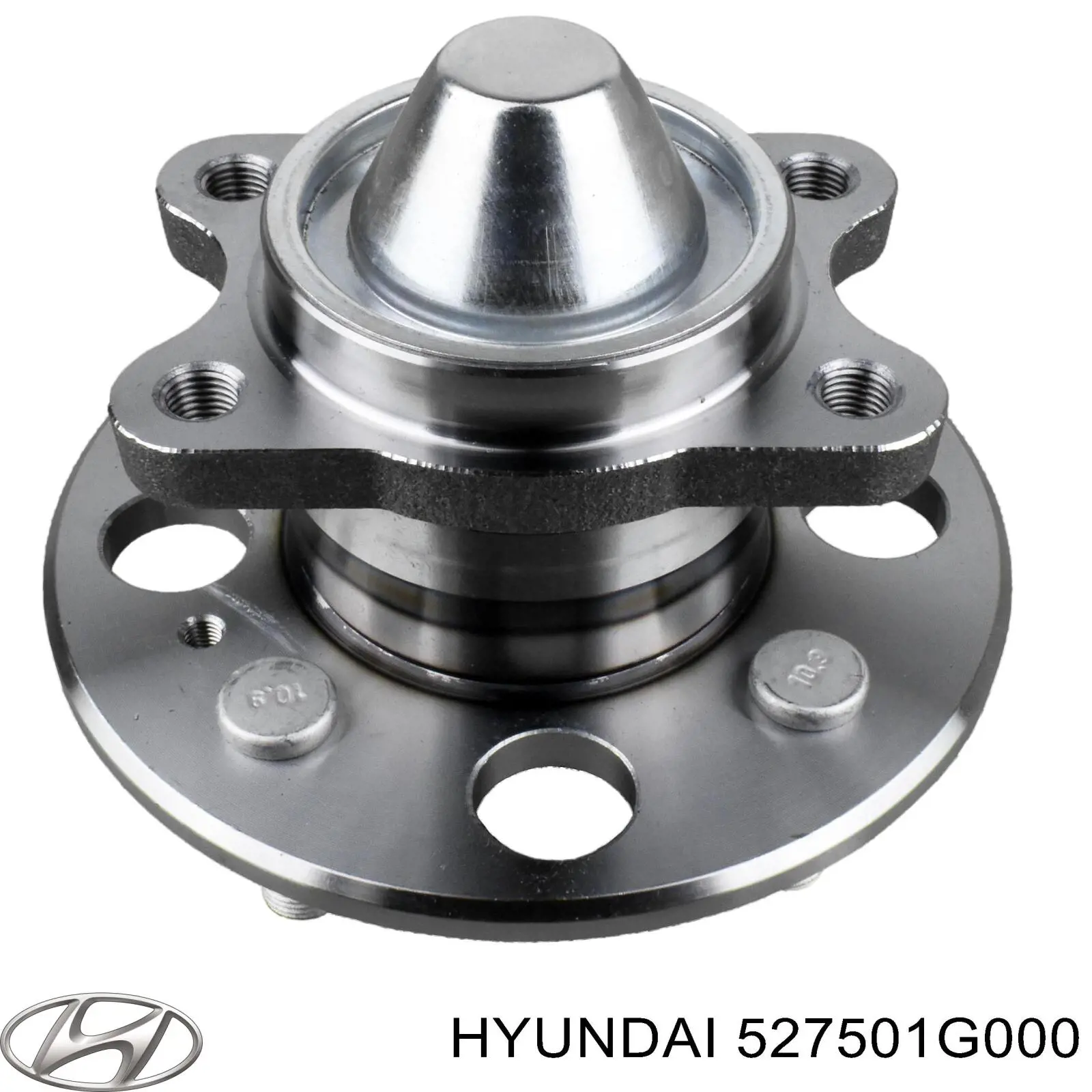 527501G000 Hyundai/Kia cubo de rueda trasero