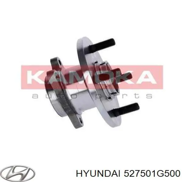 Cubo de rueda trasero 527501G500 Hyundai/Kia