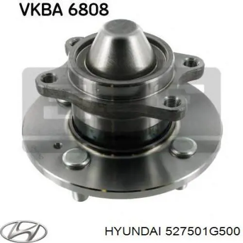Comprar 527501G500 Hyundai/Kia Cubo de rueda, Eje trasero