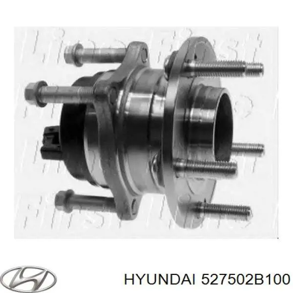 Cubo de rueda trasero 527502B100 Hyundai/Kia