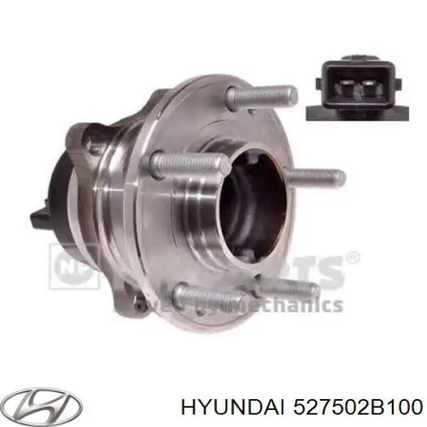Comprar 527502B100 Hyundai/Kia Cubo de rueda, Eje trasero