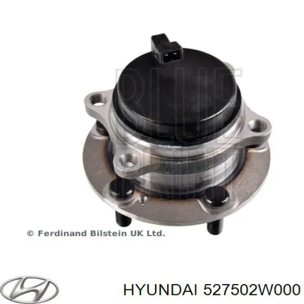 527502W000 Hyundai/Kia cubo de rueda trasero