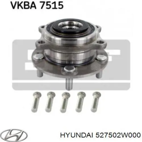 Cubo de rueda trasero 527502W000 Hyundai/Kia