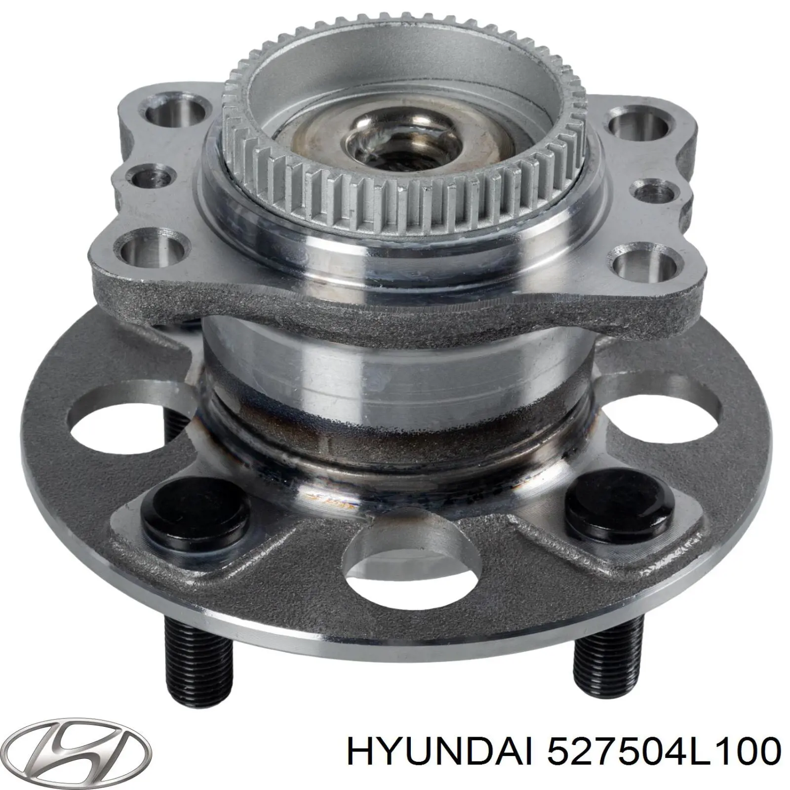 527504L100 Hyundai/Kia cubo de rueda trasero