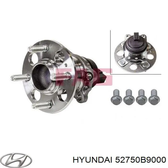 Buje de rueda Hyundai/Kia 52750B9000 precio, desde 118,56 EUR