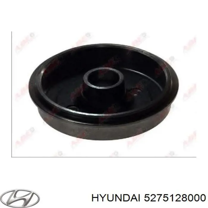 Tambor de freno trasero Hyundai Lantra 1 