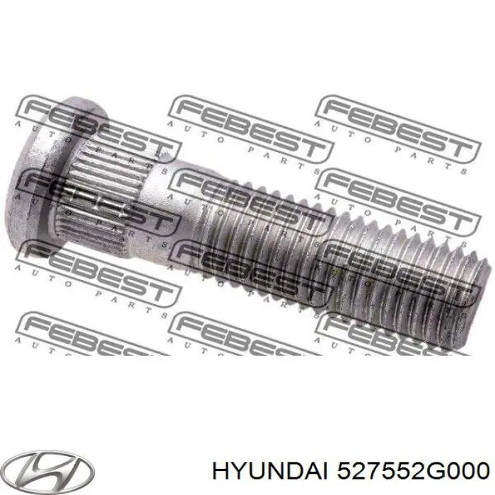 Tornillo de rueda trasera Hyundai/Kia 527552G000 precio, desde 4,19 EUR
