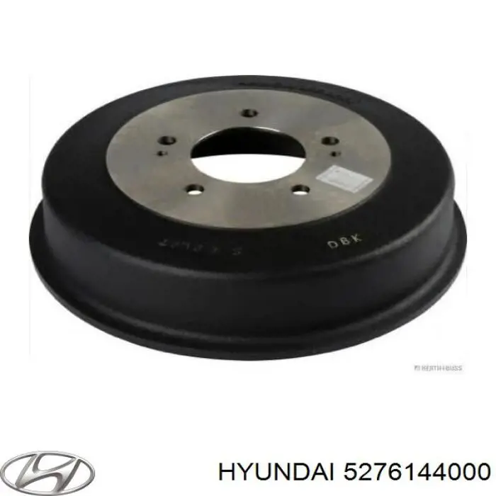 5276144000 Hyundai/Kia freno de tambor trasero
