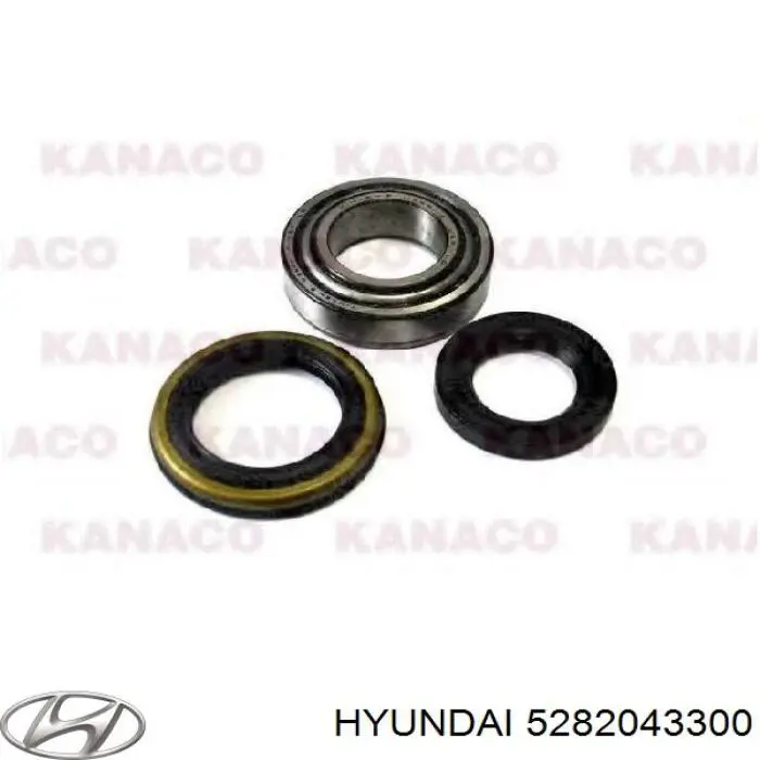 5282043300 Hyundai/Kia anillo retén de semieje, eje trasero, exterior