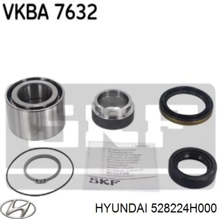 528224H000 Hyundai/Kia Anillo de retención del rodamiento del semieje trasero