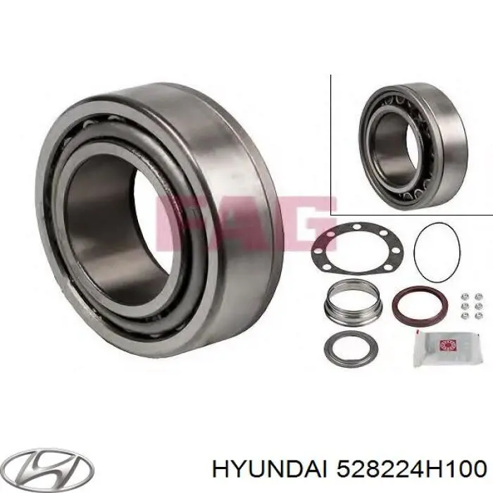 Comprar 528224H100 Hyundai/Kia Anillo de retención del rodamiento del semieje trasero