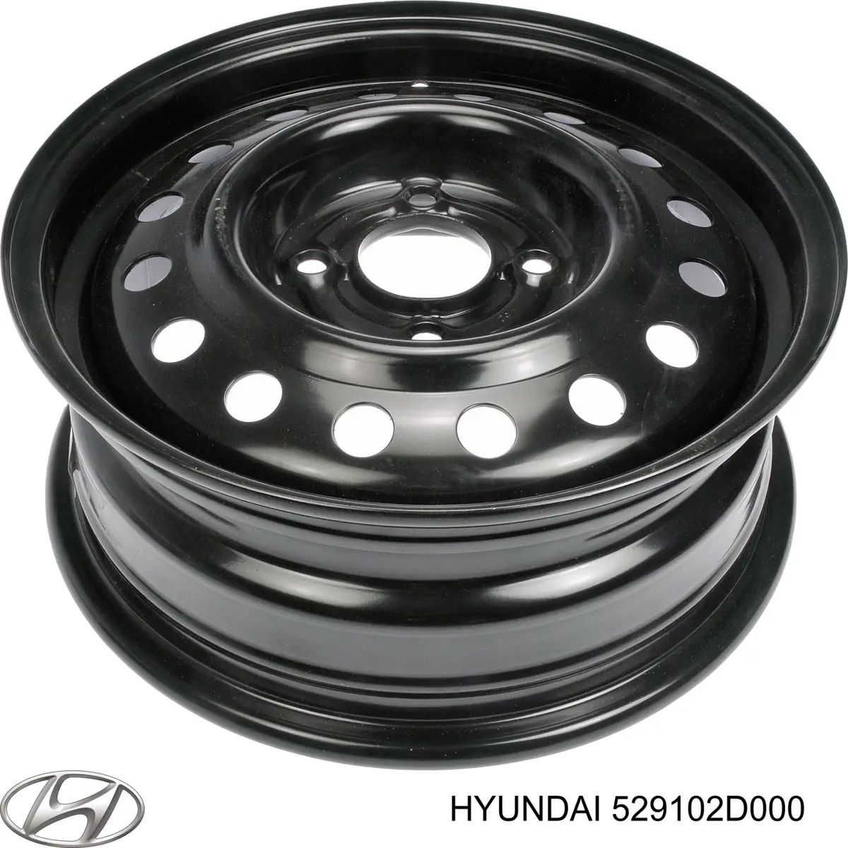 529102D000 Hyundai/Kia ruedas de acero (estampado)