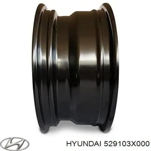 529103X000 Hyundai/Kia ruedas de acero (estampado)