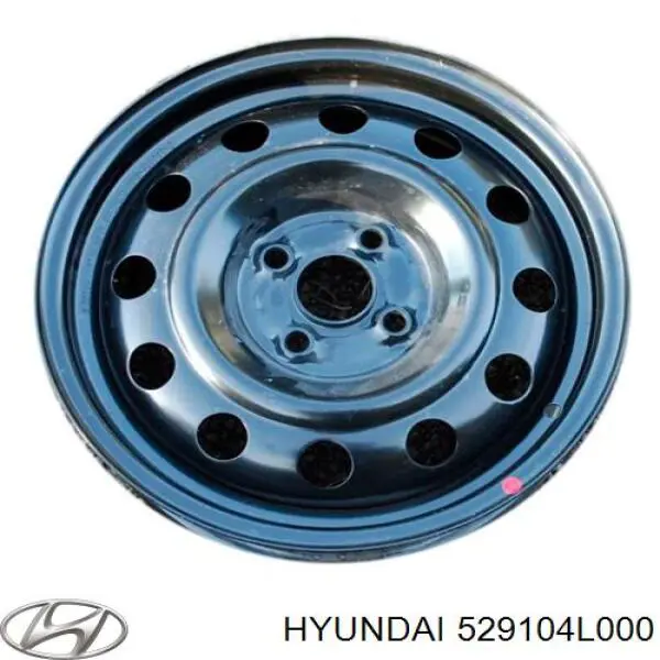 529104L000 Hyundai/Kia Llantas de acero (Estampado)