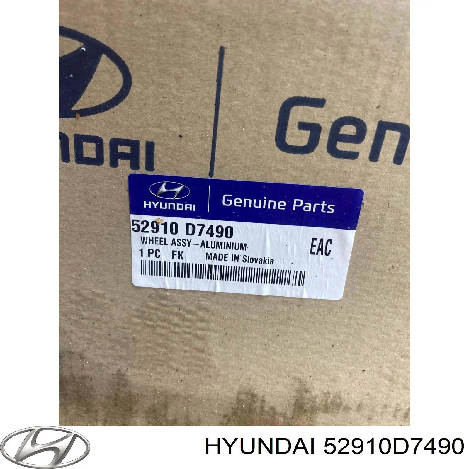  Hyundai/Kia 52910D7490 precio, desde 438,50 EUR