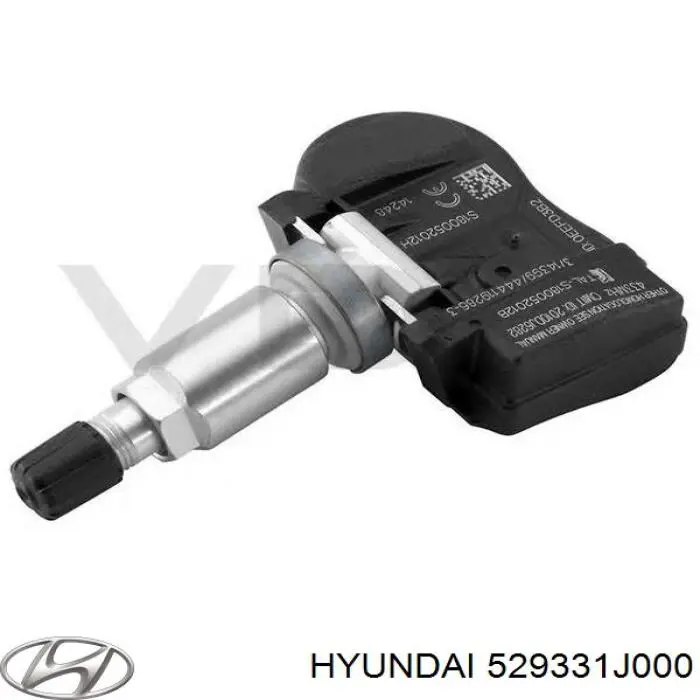 Sensor de ruedas, control presión neumáticos para Hyundai I20 (PB)