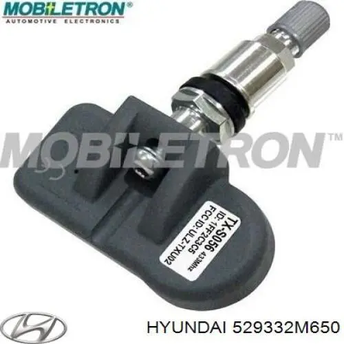 529332M650 Hyundai/Kia sensor de presion de neumaticos