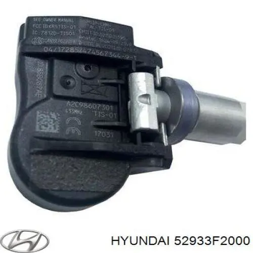 Sensor de presión de neumáticos 52933F2000 Hyundai/Kia