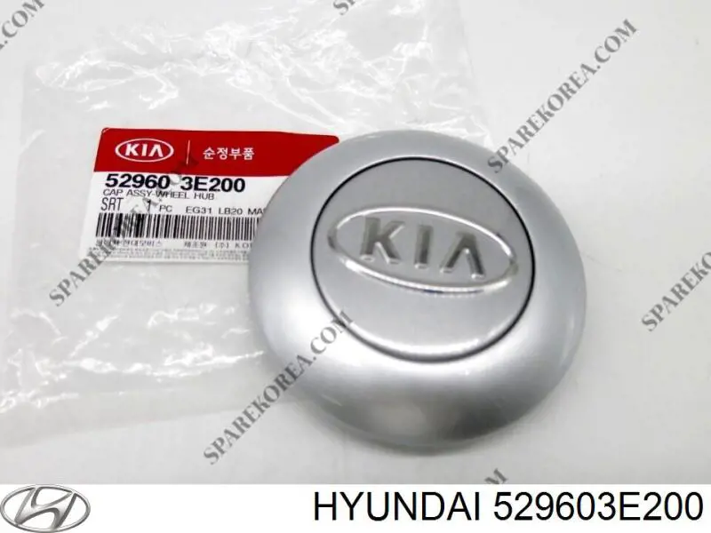 529603E200 Hyundai/Kia tapacubo rueda