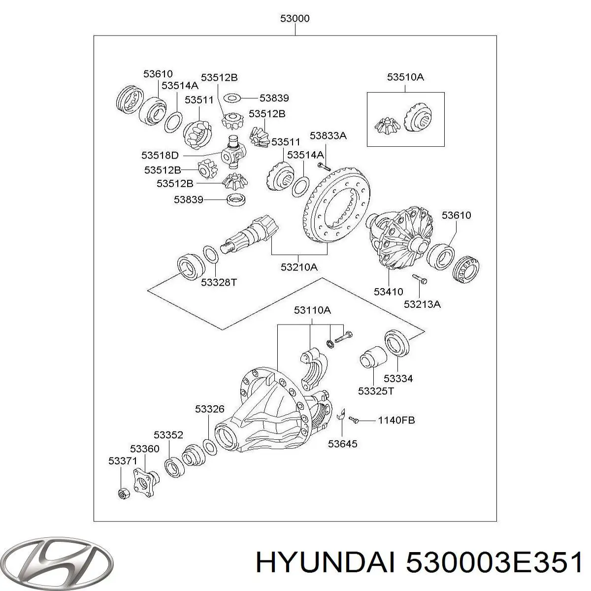 530003E350 Hyundai/Kia