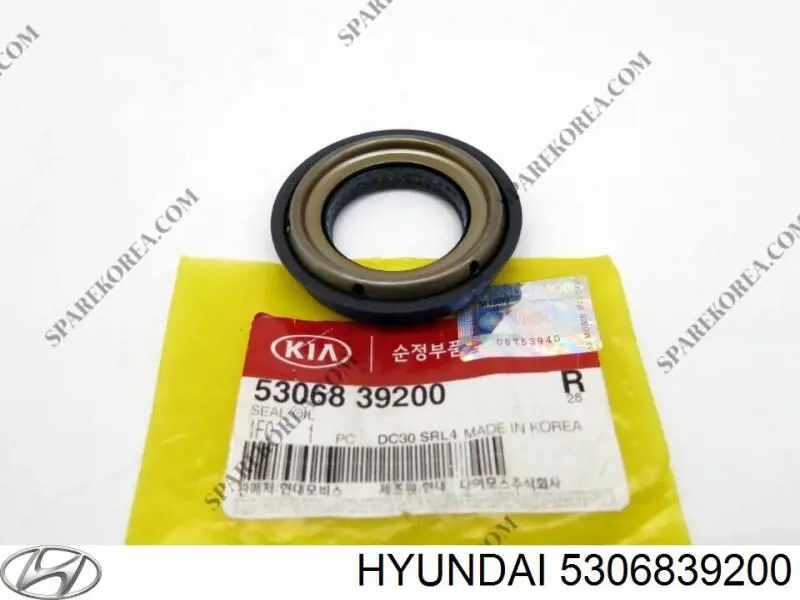 5306839200 Hyundai/Kia anillo retén, diferencial eje trasero