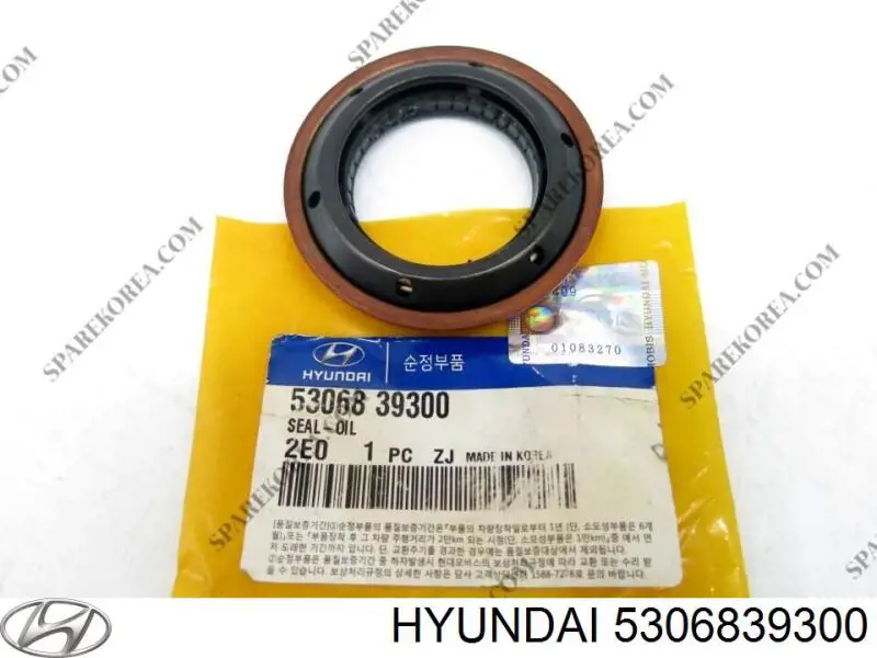 5306839300 Hyundai/Kia anillo retén, diferencial eje trasero