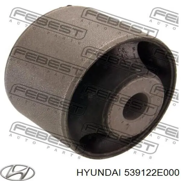 539122E000 Hyundai/Kia suspensión, cuerpo del eje trasero