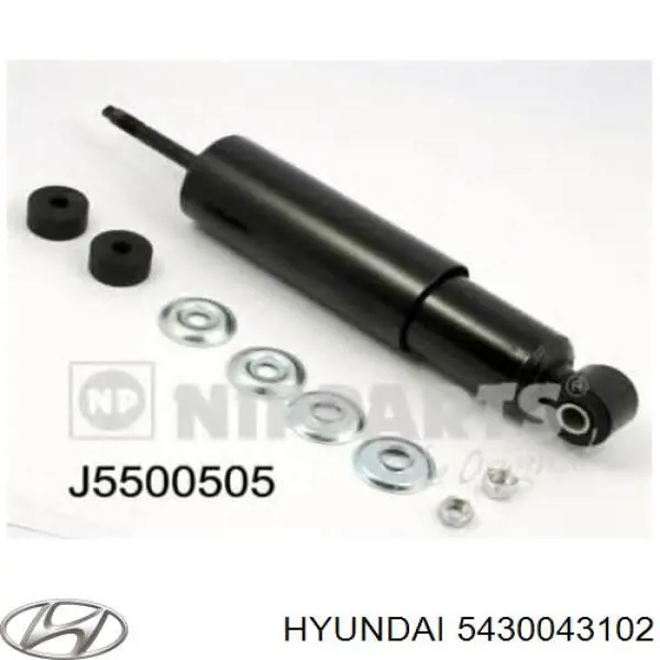 Amortiguadores Hyundai/Kia 5430043102 precio, desde 42,44 EUR