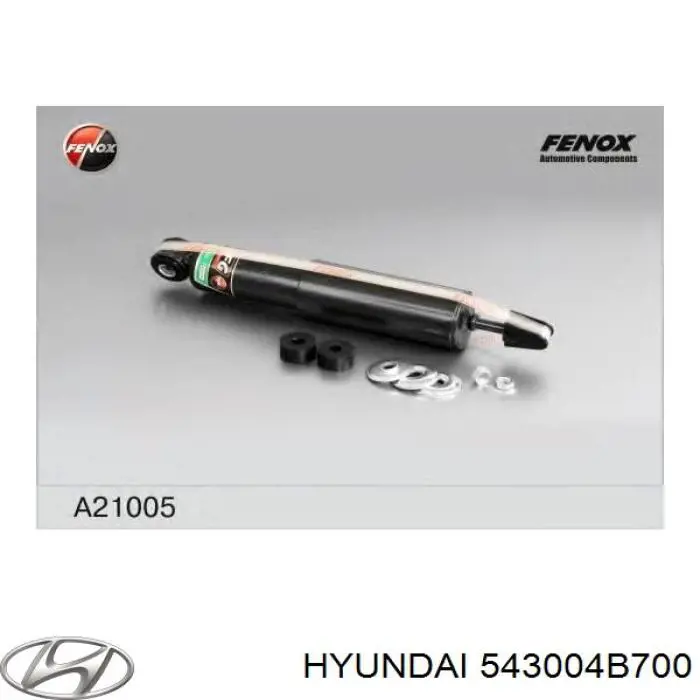 543004B700 Hyundai/Kia amortiguador delantero