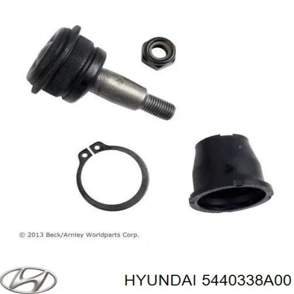 Rótula de suspensión superior Hyundai/Kia 5440338A00 precio, desde 8,67 EUR