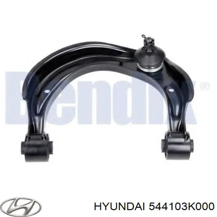 544103K000 Hyundai/Kia barra oscilante, suspensión de ruedas delantera, superior izquierda