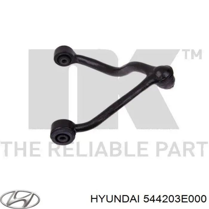Brazo superior derecho de la suspensión delantera Hyundai/Kia 544203E000