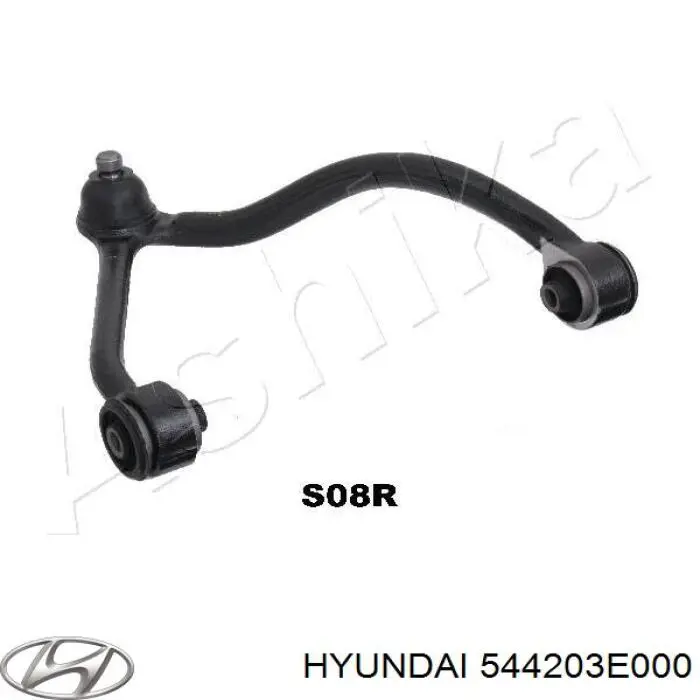 544203E000 Hyundai/Kia Brazo superior derecho de la suspensión delantera