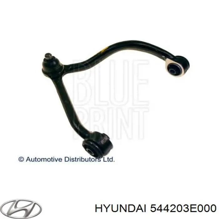Brazo superior derecho de la suspensión delantera Hyundai/Kia 544203E000 precio, desde 75,56 EUR