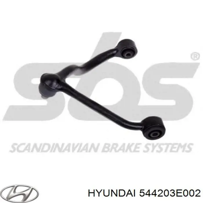 Brazo superior derecho de la suspensión delantera Hyundai/Kia 544203E002 precio, desde 75,56 EUR