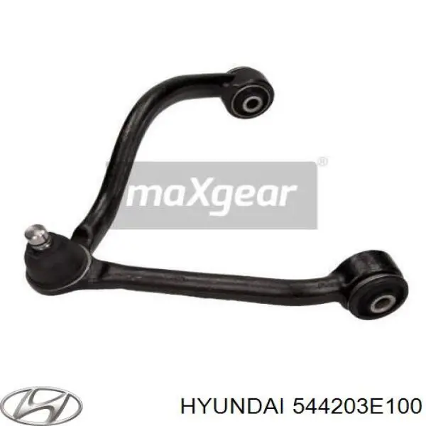 544203E100 Hyundai/Kia barra oscilante, suspensión de ruedas delantera, superior derecha