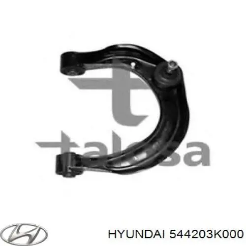 Brazo superior derecho de la suspensión delantera 544203K000 Hyundai/Kia