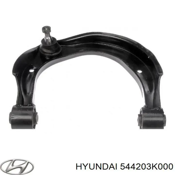 544203K000 Hyundai/Kia barra oscilante, suspensión de ruedas delantera, superior derecha