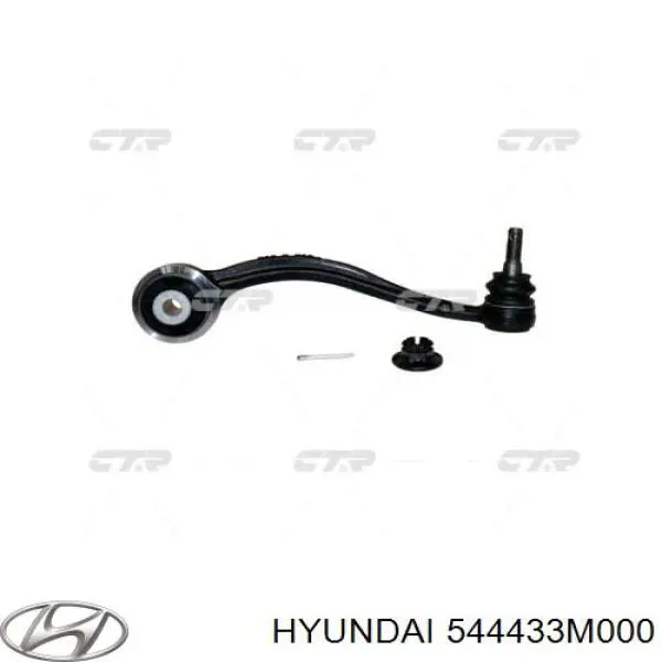 544433M000 Hyundai/Kia silentblock de brazo de suspensión delantero superior