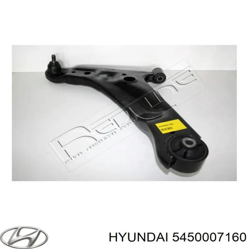 5450007160 Hyundai/Kia barra oscilante, suspensión de ruedas delantera, inferior izquierda