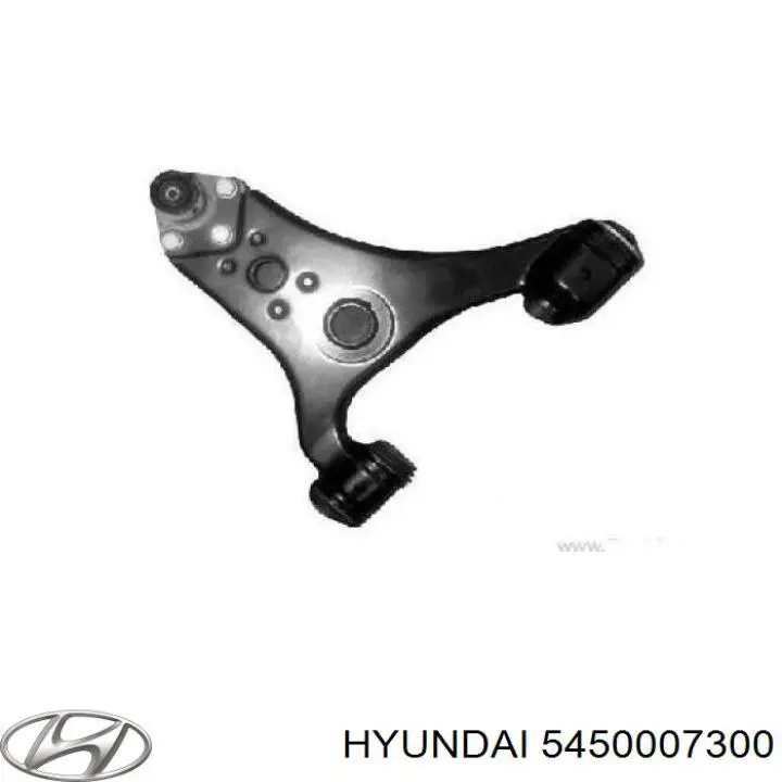 Brazo inferior izquierdo de la suspensión delantera 5450007300 Hyundai/Kia
