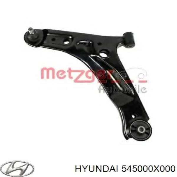 545000X000 Hyundai/Kia barra oscilante, suspensión de ruedas delantera, inferior izquierda