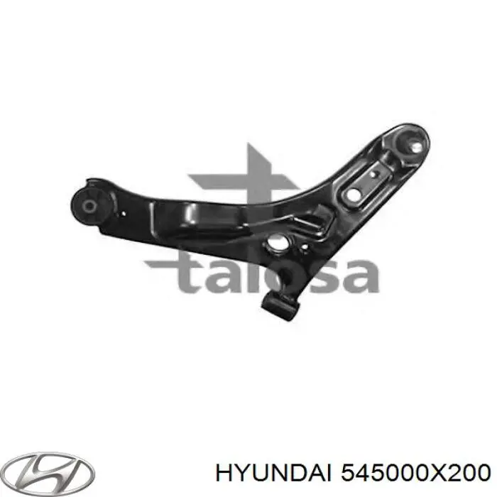 Brazo inferior izquierdo de la suspensión delantera Hyundai/Kia 545000X200 precio, desde 68,24 EUR