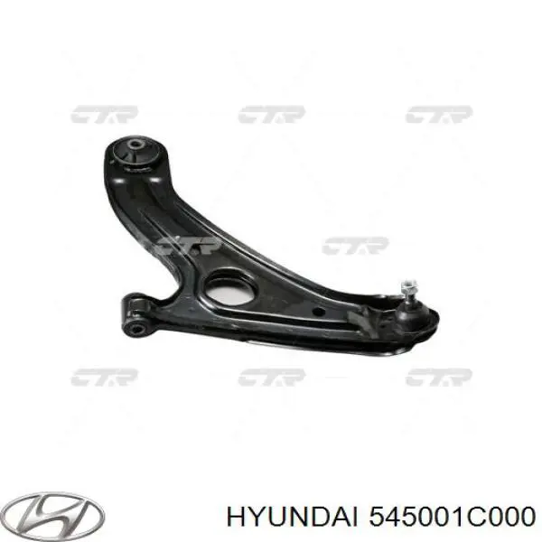 Brazo inferior izquierdo de la suspensión delantera 545001C000 Hyundai/Kia