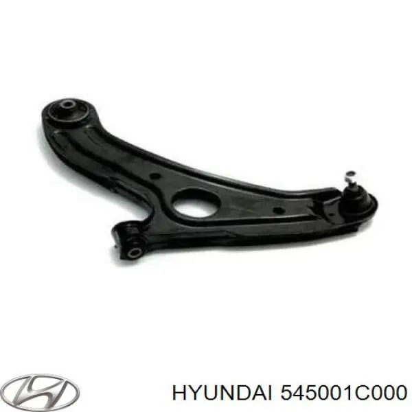 545001C000 Hyundai/Kia barra oscilante, suspensión de ruedas delantera, inferior izquierda