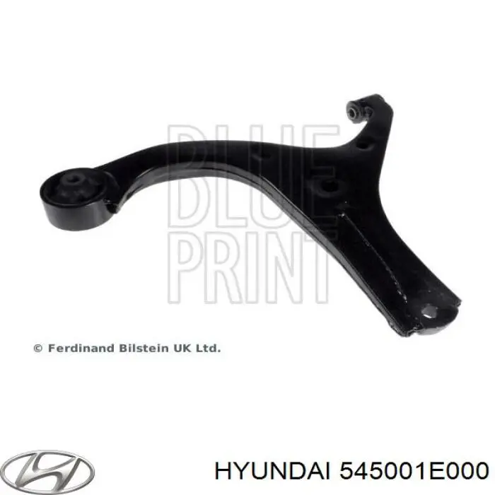 Brazo inferior izquierdo de la suspensión delantera 545001E000 Hyundai/Kia