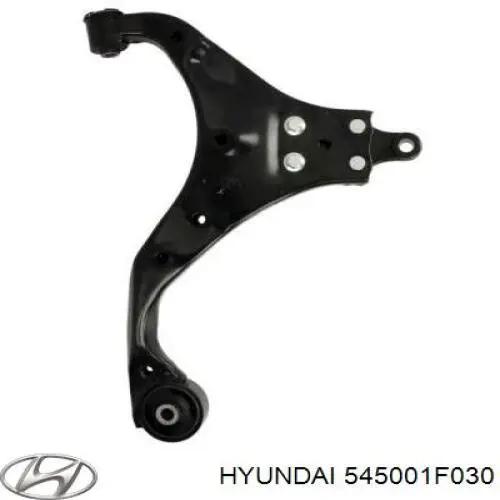 545001F030 Hyundai/Kia barra oscilante, suspensión de ruedas delantera, inferior izquierda